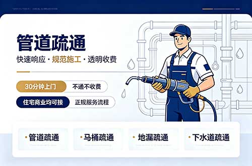 长乐管道疏通