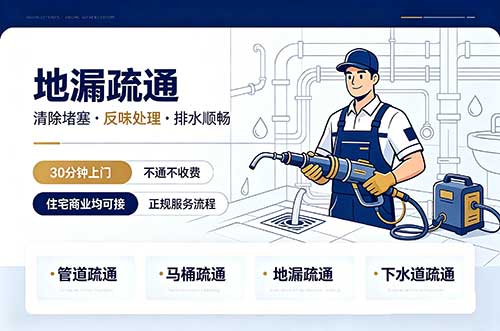 长乐地漏疏通
